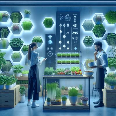 create a smart garden